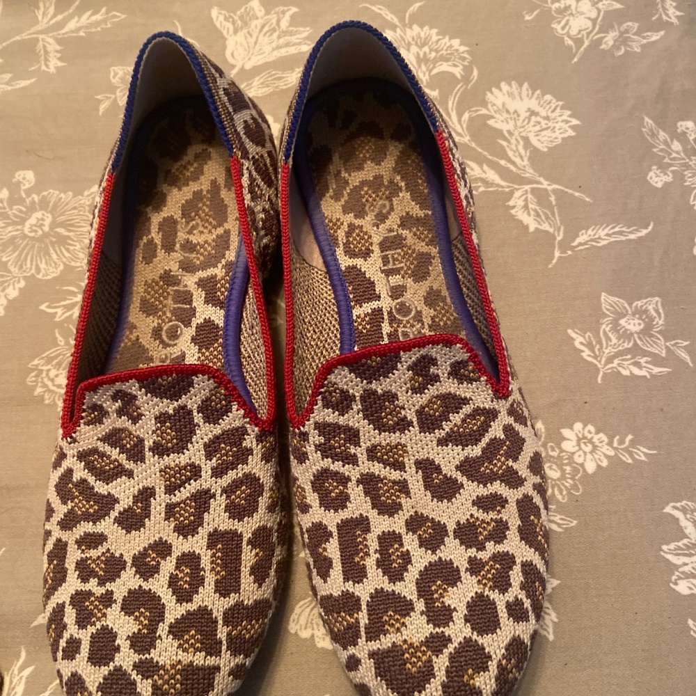 Leopard Rothy’s Loafers - Picture 2 of 3